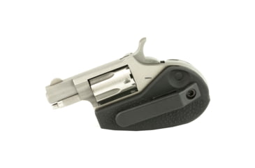 Image of North American Arms Mini Revolver, .22 Long Rifle, 1.12in Barrel, X-Large, Fixed, Stainless Frame, Polymer Grip, 5 Round Cylinder, NAA22LRHG