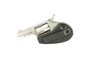 Image of North American Arms Mini Revolver, .22 Long Rifle, 1.65in Barrel, X-Large, Fixed, Stainless Frame, Polymer Grip, 5 Round Cylinder, NAA22LLRHG