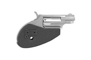 Image of North American Arms Mini Revolver, .22 Winchester Magnum Rimfire, 1.12in Barrel, X-Large, Fixed, Stainless Frame, Polymer Grip, 5 Round Cylinder, NAA22MSHG