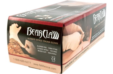 Image of North American Rescue Bear Claw PPE Gloves, Sand, Large, 70-0011