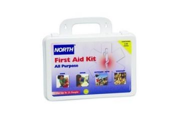 Image of North Safety Products/Haus First Aid Kit All Purps #25 010101-4354L, Each