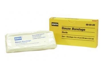 Image of North Safety Products/Haus Gauze Bandage 4INX6YD 1PERUNIT 020305, Each