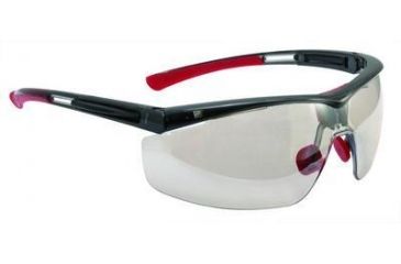 Image of North Safety Products/Haus Glasses Safety Bk/rd Frm Mir T5900NTKTCG, Unit EA