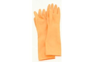 Image of North Safety Products/Haus Gloves 18MIL Rubr 15INSZ8 PK12 PNLB1815/O/8