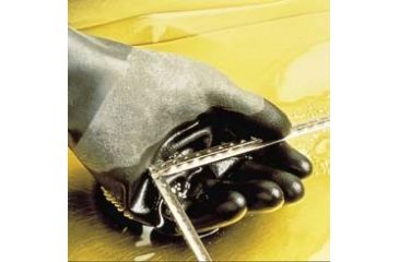 Image of North Safety Products/Haus Gloves Butyl 17MIL Rgh SZ8 Pr B174R/8