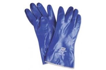Image of North Safety Products/Haus Gloves Knit Sleeve Bl SZ8 24IN NK803ES/8