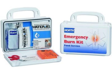 Image of North Safety Products/Haus Kit Fa 10UNIT Food Svc Burn 019728-0015L, Each
