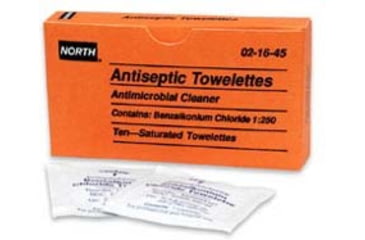 Image of North Safety Products/Haus Towelettes Antiseptic 021645M