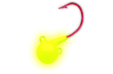 Image of Northland Fire-Ball Jig 1/4 Oz, 4/Cd Super-Glo Chartreuse, FB4-4-10
