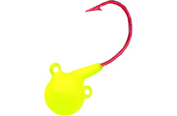Image of Northland Fire-Ball Jig 1/8 Oz, 5/Cd Super-Glo Chartreuse, FB3-5-10