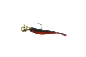 Image of Northland Fishing Tackle Rigged Tungsten Mini Smelt Jig, Gold, 1/16 oz, NL-TMSR10-12