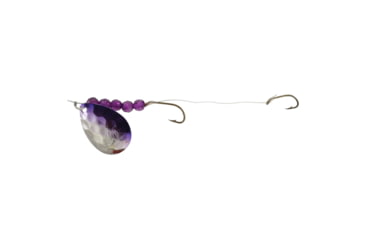 Image of Northland Fishing Tackle Walleye Crawler Hauler Rig, Hex Nickel Purple, #4, NL-WSR4M-HNP