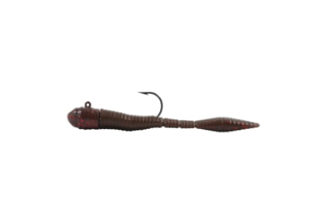 Image of Northland Mimic Minnow Limber Leech, 1/4oz, 3-1/2in, Number 2/0Hk 2/Card, Watermelon, MMLL4-19