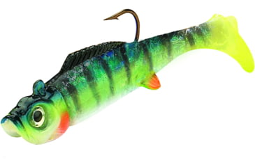 Image of Northland Mimic Minnow Shad Swimbait, 2 1/2in, 1/4 oz, 2/0 Hook, Bluegill, Strip Card, MM4-6-27