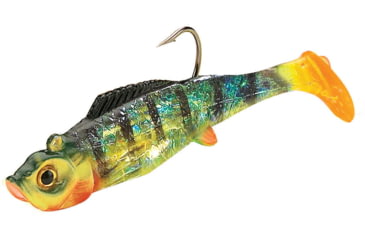 Image of Northland Mimic Minnow Shad Swimbait, 2-1/8in, 1/8 oz, Sz 1 Hook Perch, 2/Card, MM3-23