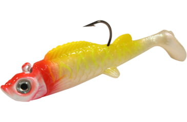 Image of Northland Mimic Minnow Swimbait, 2 1/8in, 1/8 oz, Sz 1 Hook Clown Tiger, Strip Card, MMUV3-55