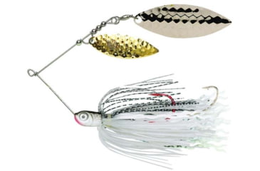 Image of Northland Reed Runner Magnum Spinnerbait, White Bass, 1oz, 1 Cd, RRTW8-113