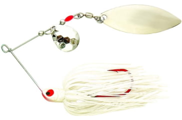 Image of Northland Reed-RunnerClassic Tandem Spin Spinnerbait, White Shad, 3/8oz, 6 Pack, RRTW5C-1