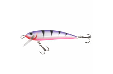 Image of Northland Rumble Shiner Floating-Diving, 2 #4 Treble Hooks, Diving Depth 9-14, Purple Tiger, 3-1/4in, 3/8oz, RSN8-PT