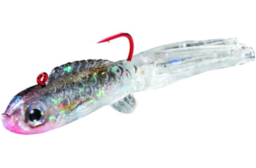 Image of Northland Slurpies Small Fry Jig, 1 1/2in, 1/32 oz, Sz 6 Hook Silver Shiner, 1/Pack, ST1P-11