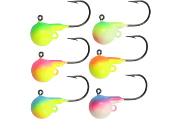 Image of Northland Sting'n Fire-Ball Jig 3/8 Oz, #2/0 Hk Assorted 6/Cd, NL-FB5-6-99
