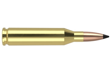 Image of Nosler .243 Winchester, Flat Base Tipped , 70 grain, Brass Cased Ammo, 200 Round