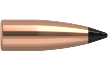 Image of Nosler 26129 Varmageddon 6.5mm .264 90 GR Flat Base Tipped FBT 100 Box