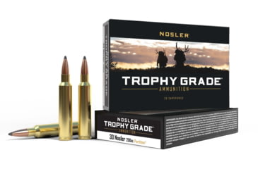 Image of Nosler .30 Nosler, Partition , 200 grain, Brass Cased, 20 Rounds, 61230