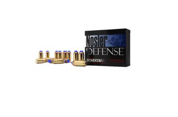Image of Nosler Defence .45 ACP 230 Grain Bonded Tipped Brass Cased Cased Pistol Ammo, 20 Rounds, 39873