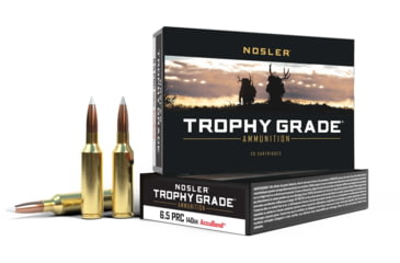 Image of Nosler 6.5 PRC, AccuBond , 140 grain, Brass Cased, 20 Rounds, 61014