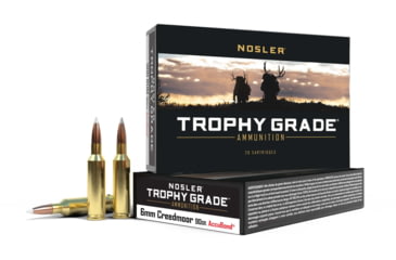 Image of Nosler 6mm Creedmoor, AccuBond , 90 grain, Brass Cased, 20 Rounds, 60142