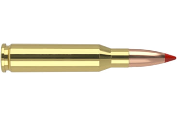 Image of Nosler 7mm-08 Remington 140 Grain Jacketed Soft Point Brass Cased Centerfire Rifle Ammo, 20 Rounds, 40059
