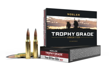 Image of Nosler 7mm-08 Remington, Long Range AccuBond , 150 grain, Brass Cased, 20 Rounds, 61020