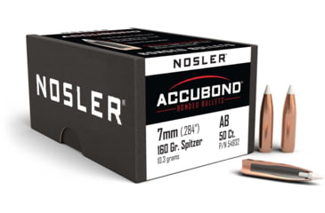 Image of Nosler AccuBond Rifle Bullet 7mm 160gr, 50ct, 54932