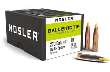 Image of Nosler Bullet 270 cal 170gr Ballistic Tip, 50ct, 28135