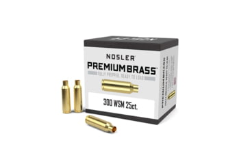 Image of Nosler Bullets Inc. Nosler Unprimed Brass Rifle Cartridge Cases 25/ct .300 WSM, CSNO11863