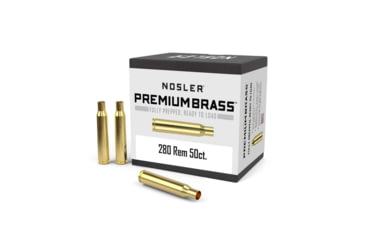 Image of Nosler Bullets Inc. Nosler Unprimed Brass Rifle Cartridge Cases 50/ct .280 Rem, CSNO10160