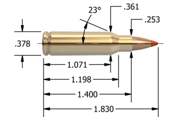 Image of Nosler Custom Rifle Brass .221 Remington Fireball, 100ct, 10078