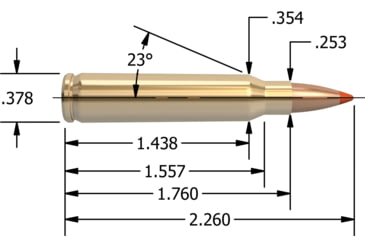 Image of Nosler Custom Rifle Brass .223 Remington, 50ct, 10070