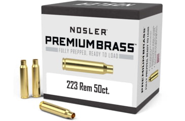 Image of Nosler Custom Rifle Brass .223 Remington, 50ct, 10070