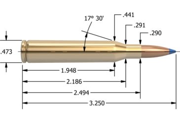Image of Nosler Custom Rifle Brass .25-06 Remington Improved, 50ct, 10132