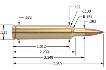 Image of Nosler Custom Rifle Brass .257 Weatherby Magnum, 50ct, 10138