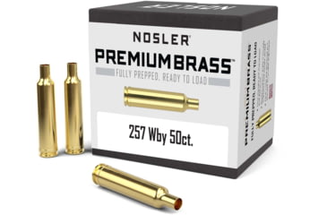Image of Nosler Custom Rifle Brass .257 Weatherby Magnum, 50ct, 10138