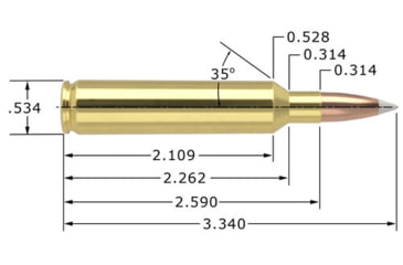 Image of Nosler Custom Rifle Brass 27 Nosler, 25ct, 10145