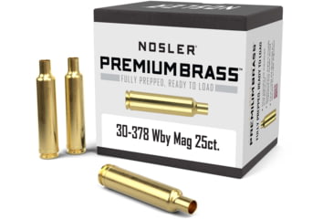 Image of Nosler Custom Rifle Brass .30-378 Weatherby Magnum, 25ct, 10235