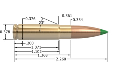 Image of Nosler Custom Rifle Brass .300 AAC Blackout, 50ct, 45123
