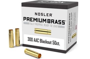 Image of Nosler Custom Rifle Brass .300 AAC Blackout, 50ct, 45123