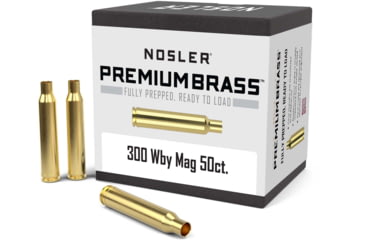 Image of Nosler Custom Rifle Brass .300 Weatherby Magnum, 50ct, 10180