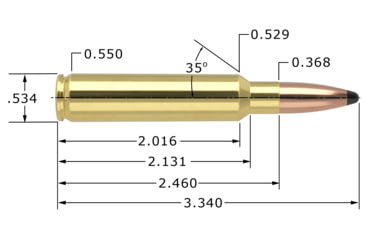 Image of Nosler Custom Rifle Brass .33 Nosler, 25ct, 10222
