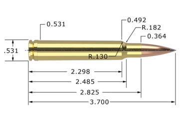 Image of Nosler Custom Rifle Brass .340 Weatherby Magnum, 25ct, 11924